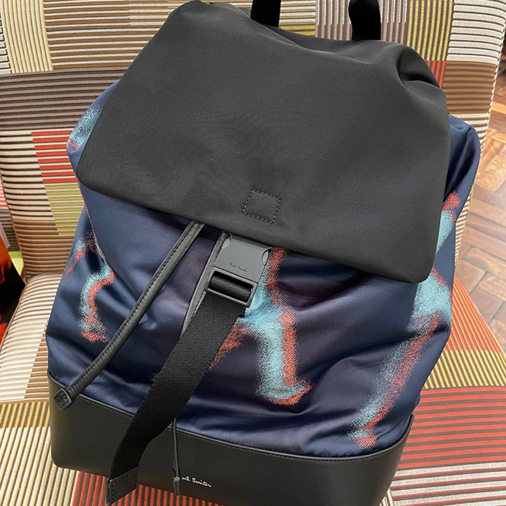 NWT PAUL SMITH Walker Print Backpack